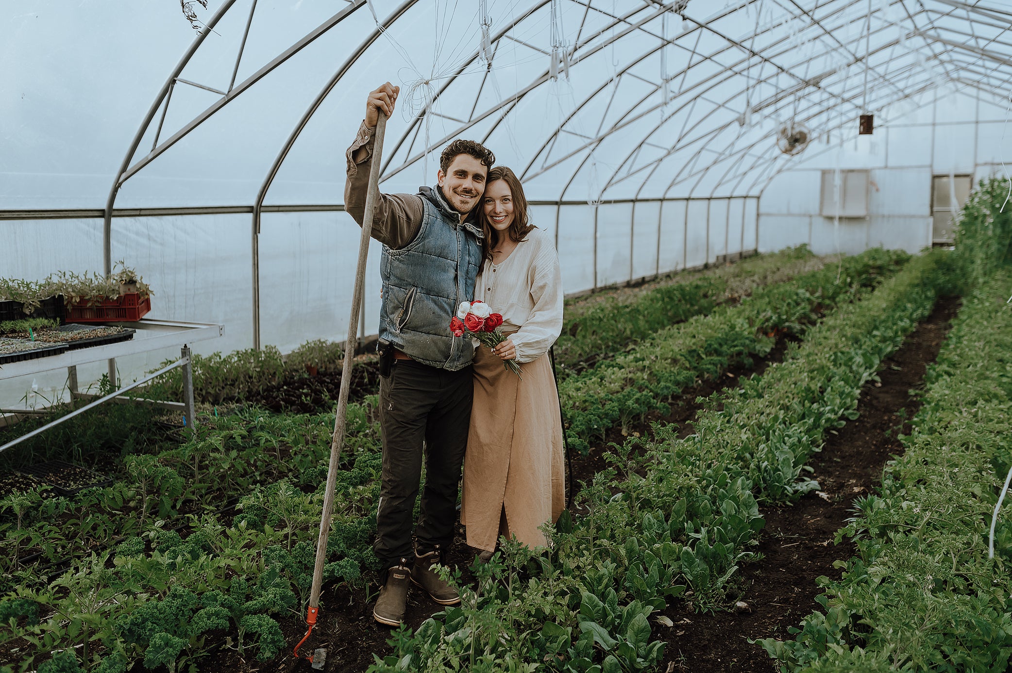 Load video: Flower-farm-video